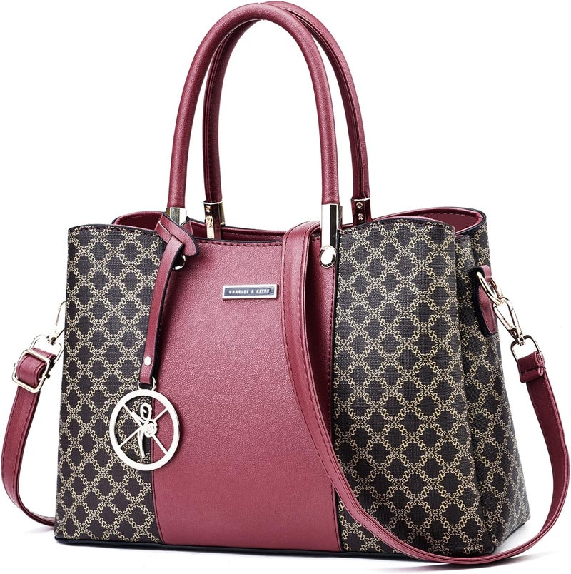 KURGOOL Women Purses and Handbags Top Handle Satchel Shoulder Bags Messenger Tote Bag for Ladie - Image 1